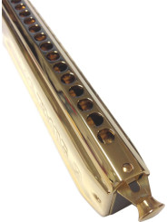 HOHNER HARMONICA Hohner Chromonica 270 gold - collector Hohner Chromatic Harmonicas  $389.00