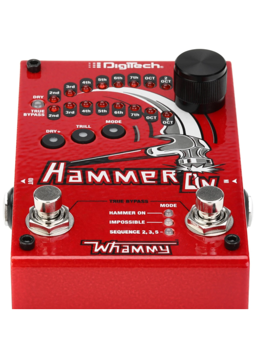 DigiTech HammerOn Pitch Octave Pedal – 4-Octave Pitch Shifting & Creative Effects