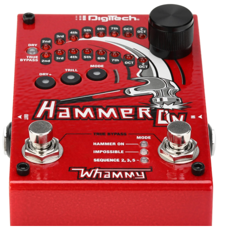 DigiTech HammerOn Pitch Octave Pedal – 4-Octave Pitch Shifting & Creative Effects