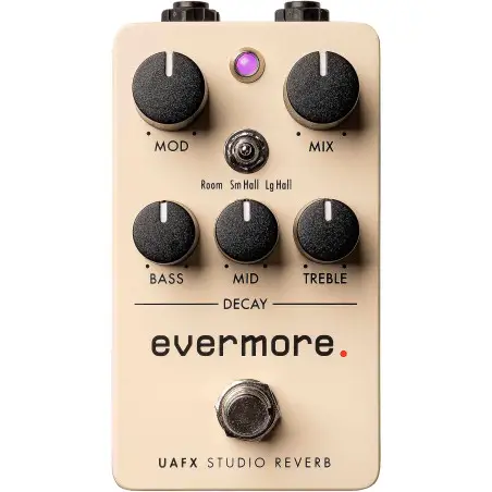 Universal Audio UAFX Evermore Studio Reverb Pedal — Vintage Digital Reverb