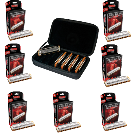 Hohner Marine Band classic set of 12