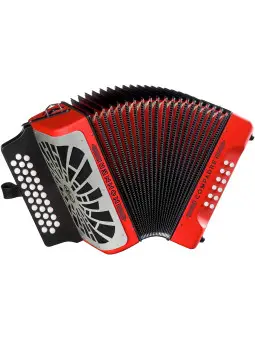 Hohner Compadre GCF Accordion with Gig Bag - RED