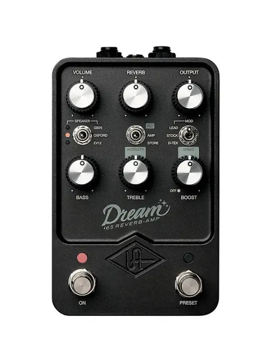 Universal Audio DREAM '65 Reverb Amplifier emulates Fender Twin