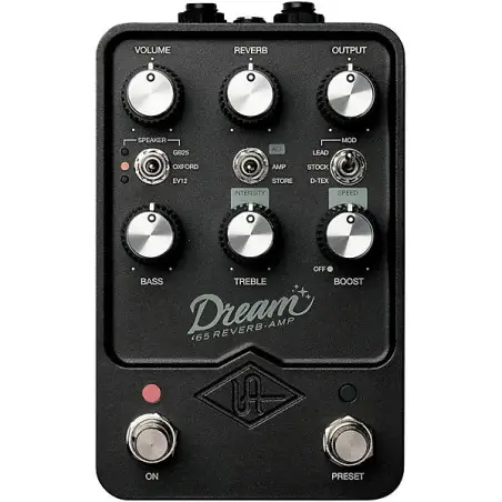 Universal Audio DREAM '65 Reverb Amplifier emulates Fender Twin