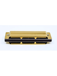 Harmo Rover 2026 Blues Harmonica Rosewood body- Brass Covers & Ergonomic Grip – 20 Keys - Free shipping
