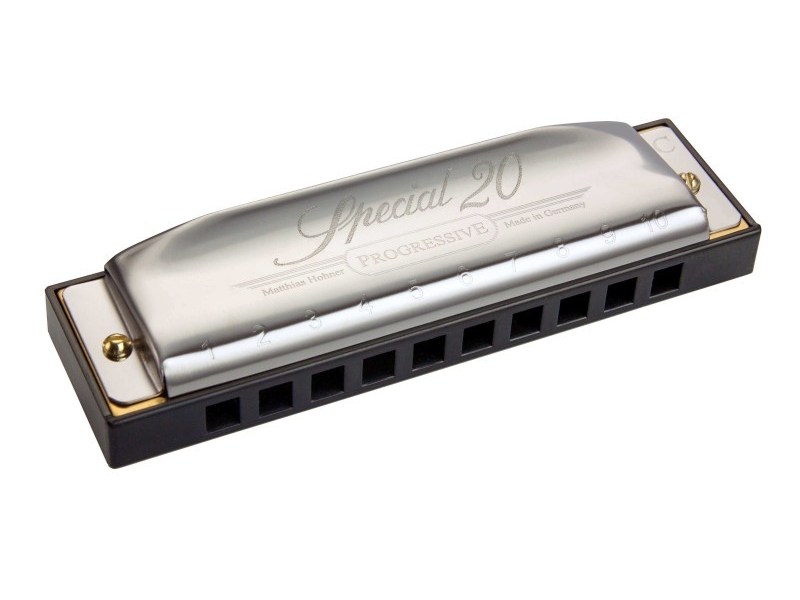 Hohner Special 20 harmonica, often considered one of the best harmonicas for professionals.
