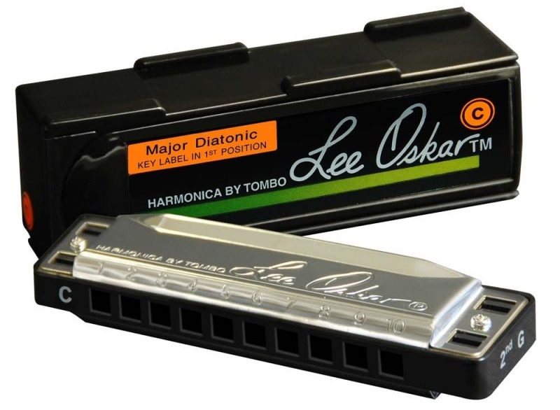 Lee Oskar Major Diatonic, considered one of the best harmonicas for professionals.
