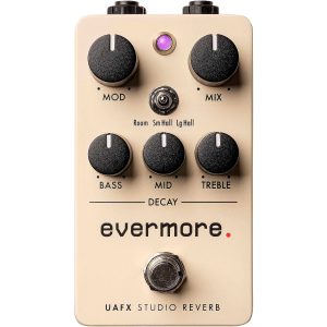 Universal Audio UAFX Evermore Studio Reverb Pedal — Vintage Digital Reverb