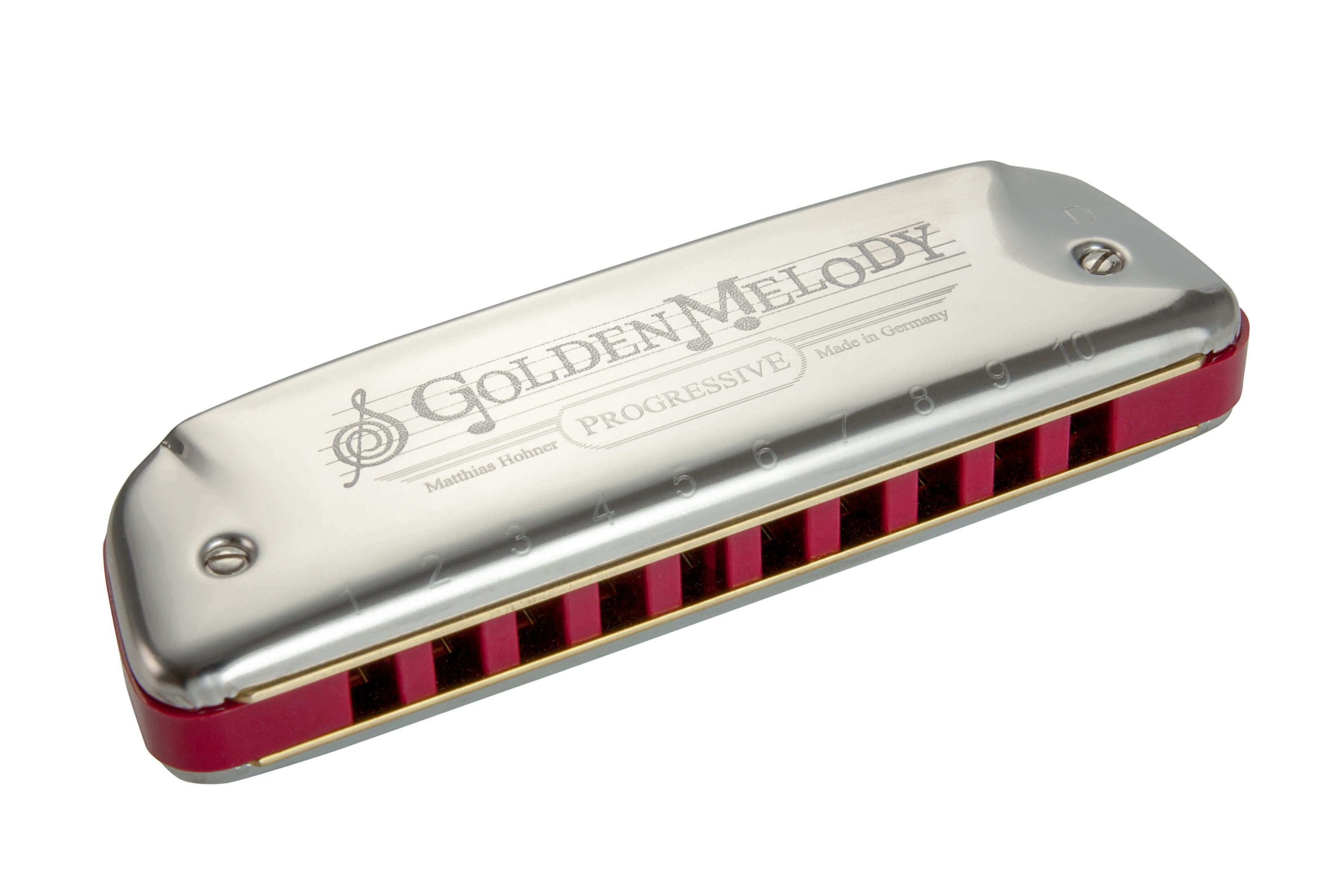 HOHNER HARMONICA Hohner Golden Melody - Hohner Diatonic Harmonicas Hohner Diatonic Harmonicas $47.90