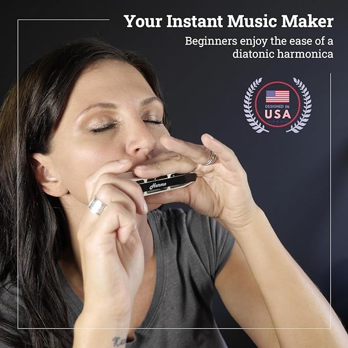 great light weight smooth harmonica