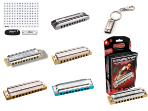 Hohner Sampler Deluxe Set of 7 crossover thunderbird