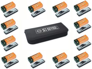 Session Standard harmonica Set of 12 with a Softcase in stock free shipping