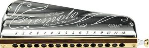 SUZUKI Suzuki SCT-128 Tremolo Chromatic harmonica Suzuki Chromatic Harmonicas $1,199.00