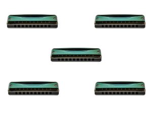 Suzuki Olive harmonica set of 5 free shipping diatonic harmonica $69.99