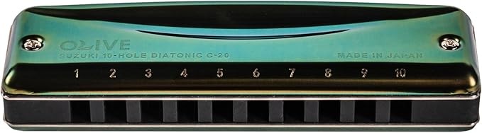 Suzuki Olive harmonica free shipping $89.90