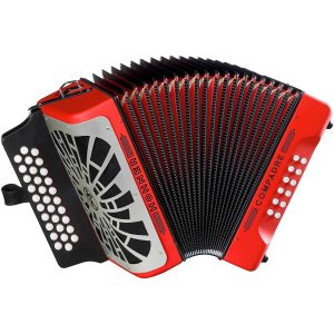 Hohner Compadre GCF Accordion with Gig Bag - RED